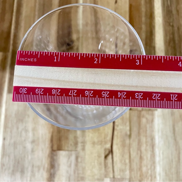 Duncan & Miller Teardrop Clear Stem Low Water Goblet Vintage Set of 4 - Picture 9 of 10